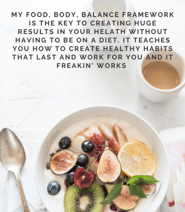 a bowl of fresh fruit and yogurt with a coffee mug